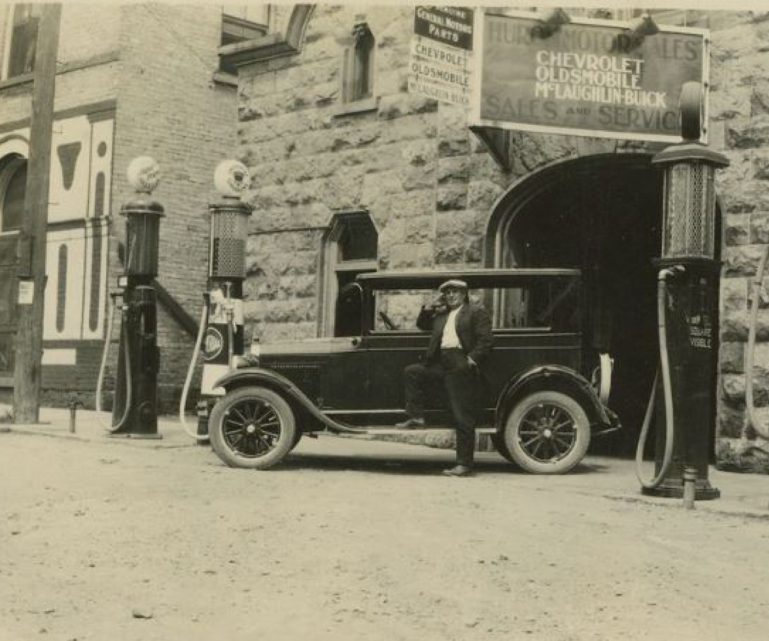 Historic Huron County Gas Station