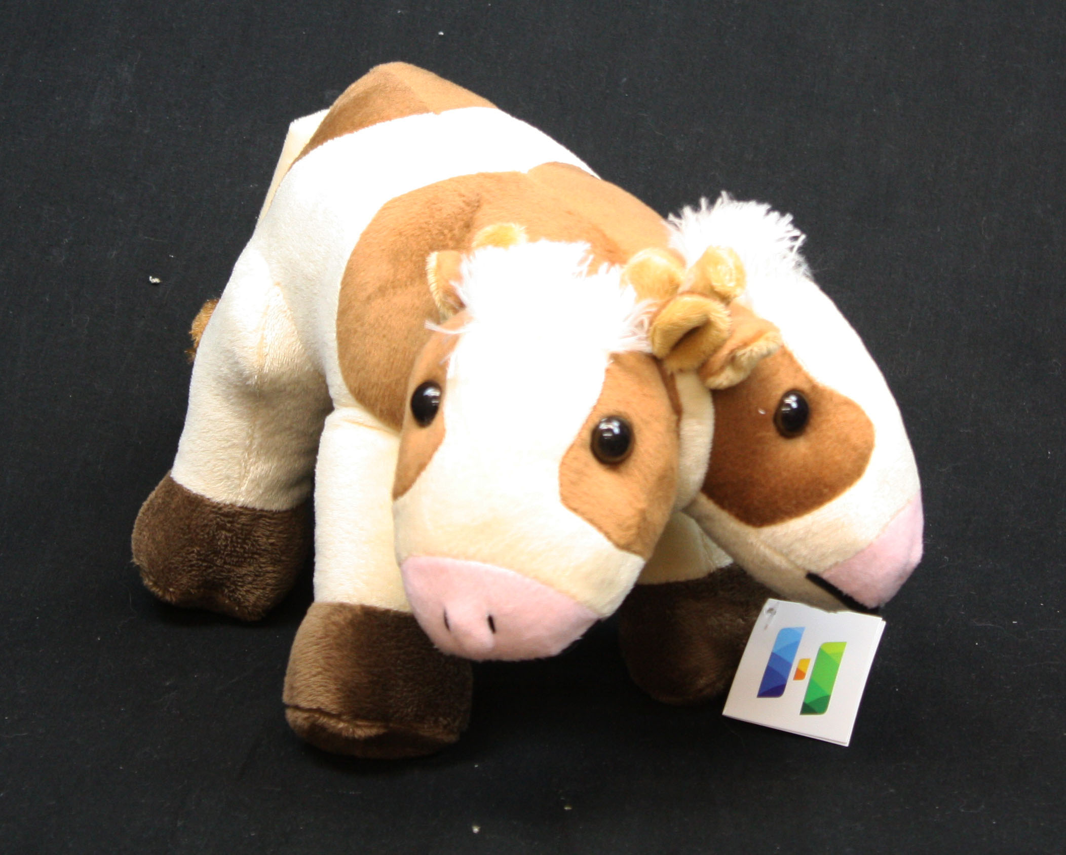 Two-headed Calf Stuffie (Huron County Museum)