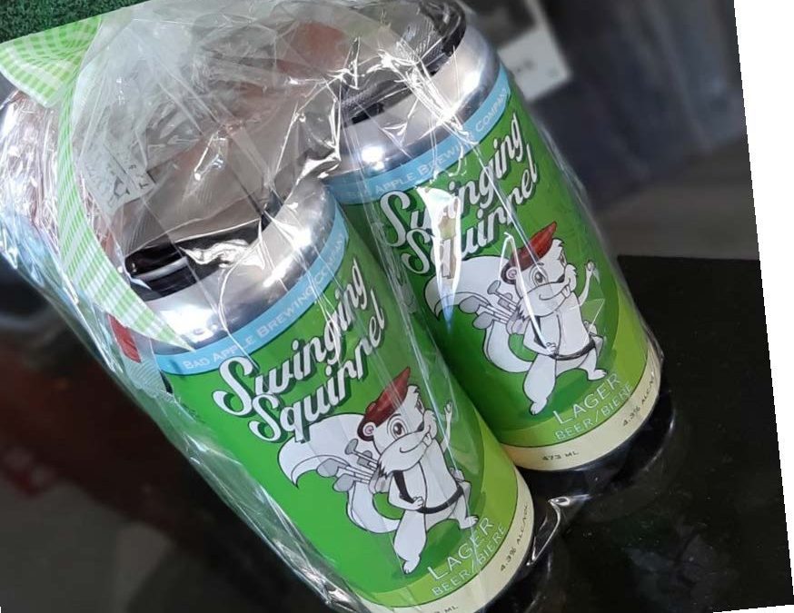 Swinging Squirrel Beer (White Squirrel Golf Club)