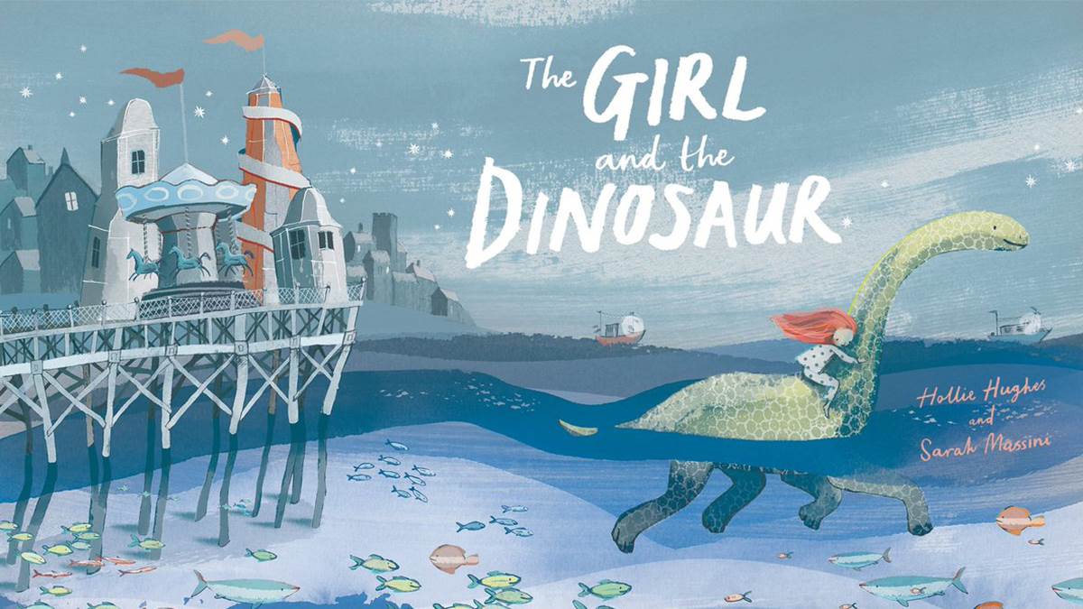 The Girl and the Dinosaur (The Village Bookshop)-image