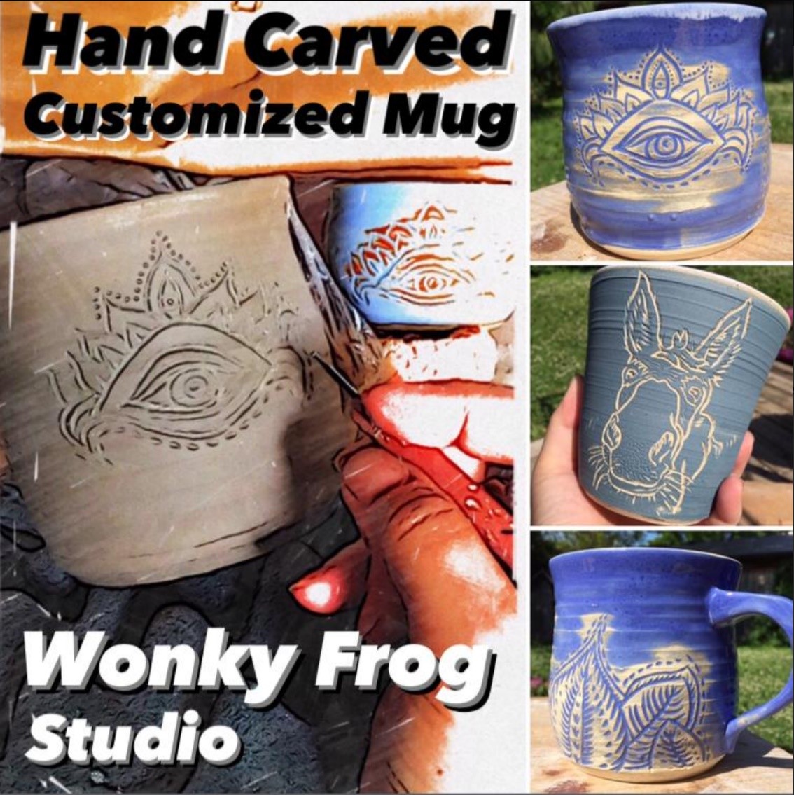 Unique Makers Market Gifts (Wonky Frog Studio) main image