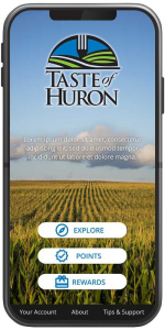 Screenshot of Taste of Huron App