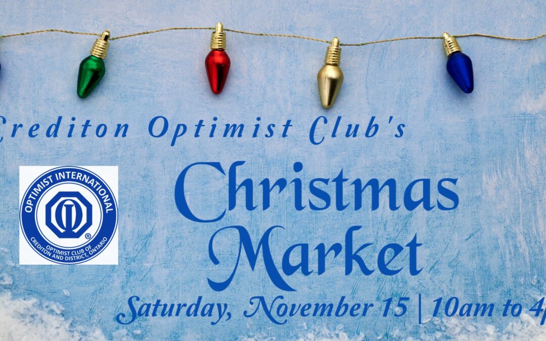 Crediton & District Optimist Club’s Christmas Market